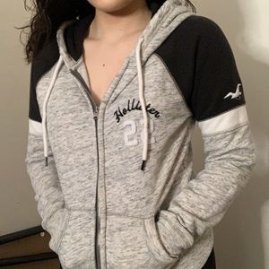 Grey and Black Hollister Sweater!